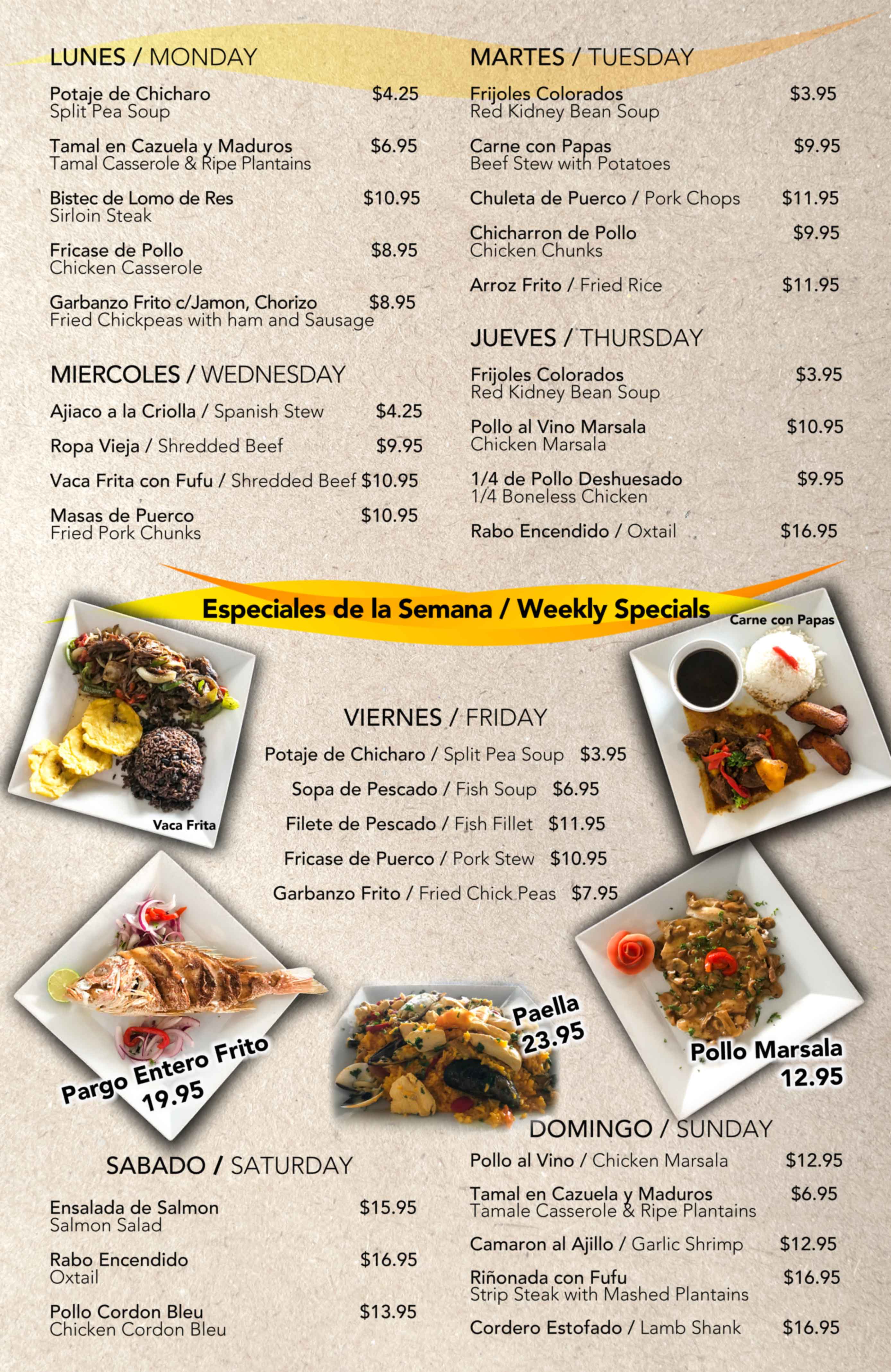 Authentic Cuban Food Miami Cuban Cuisine Latin Restaurant Comida